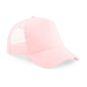 Beechfield Childrens/Kids Trucker Cap / Pastel Pink